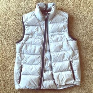 Ralph Lauren RLX Men’s Silver Down Vest , size-M